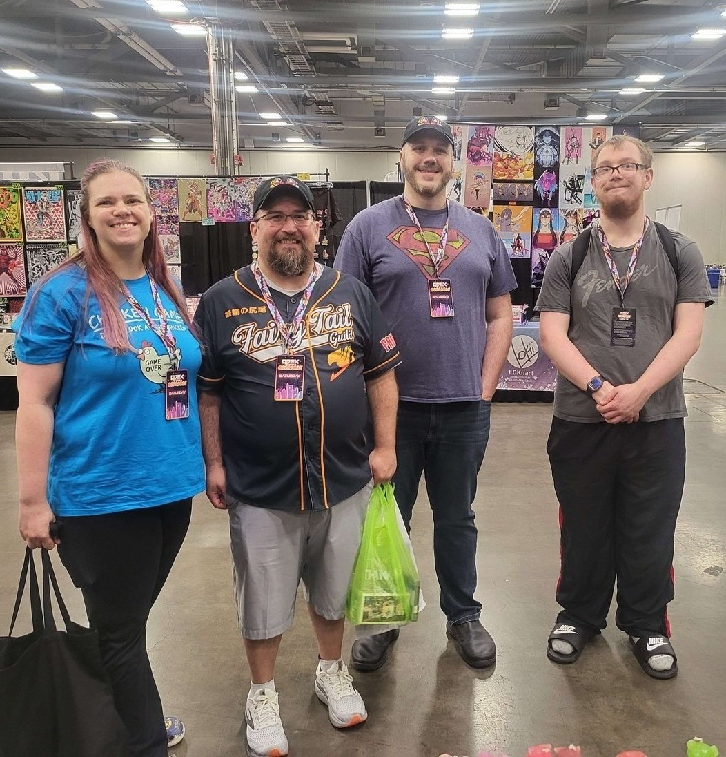 Valeck and community members at the NR Crew meetup at GDEX 2025